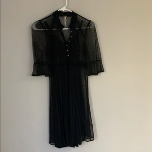 Free People Black Dress